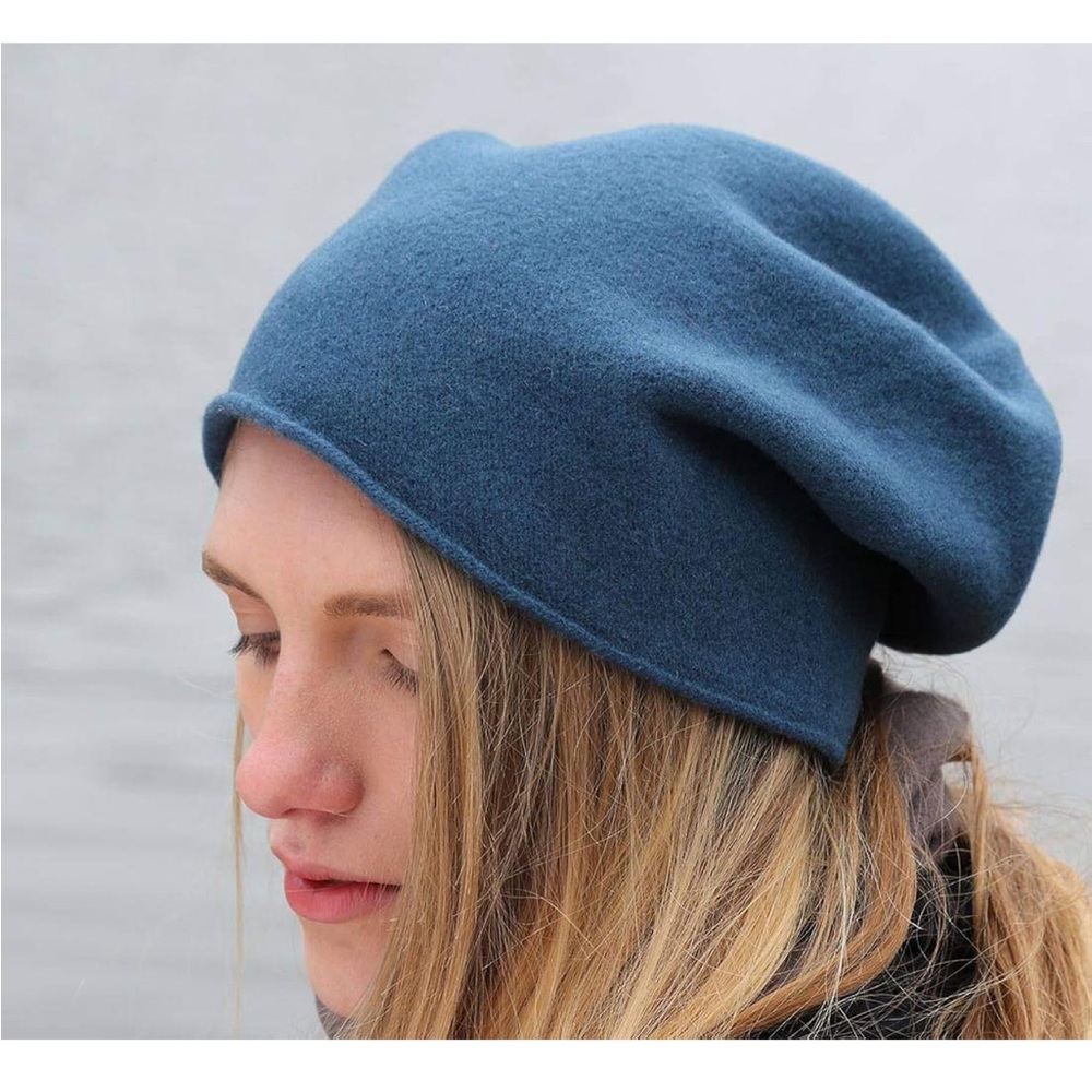 Women's Turquoise/Teal Wool Beanie